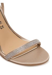 Guess Sandały FLJCHR SAT03 Beżowy. Kolor: beżowy. Materiał: skóra #3