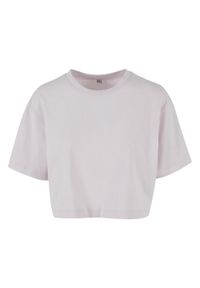BUILD YOUR BRAND - Oversized Crop Top Dla Pań I Panów. Kolor: wielokolorowy, różowy, fioletowy