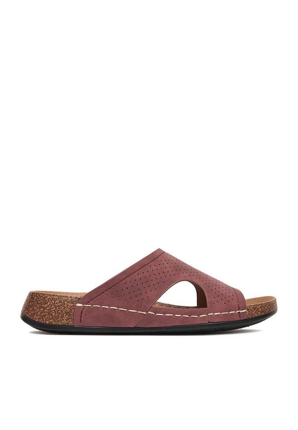 Klapki Go Soft. Kolor: czerwony