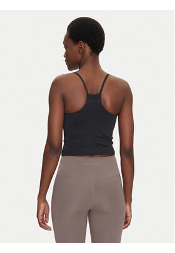 GIRLFRIEND COLLECTIVE - Girlfriend Collective Top Float Willa 1031 Czarny Slim Fit. Kolor: czarny. Materiał: syntetyk