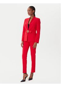 Rinascimento Chinosy CFC0126225003 Czerwony Slim Fit. Kolor: czerwony. Materiał: syntetyk
