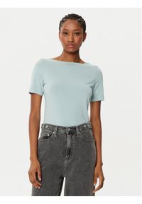 Vero Moda T-Shirt Panda 10231753 Zielony Slim Fit. Kolor: zielony. Materiał: bawełna #1