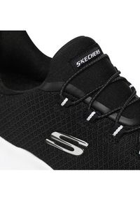 skechers - Skechers Sneakersy Dynamight 12119/BKW Czarny. Kolor: czarny. Materiał: materiał