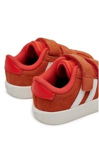 Adidas - adidas Sneakersy VL Court 3.0 JH6307 Czerwony. Kolor: czerwony. Materiał: skóra, zamsz #3