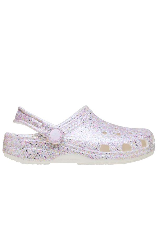 Klapki dziecięce Crocs Classic Fantasy Glitter Clog 212561-100 - multikolor. Kolor: wielokolorowy. Sezon: lato