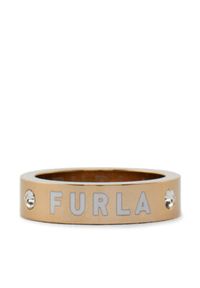 Furla Zestaw 3 pierścionków Arch Stripe WJ00175-N79000-01B00-1-007-20-CN-X Złoty. Materiał: metalowe. Kolor: złoty #7