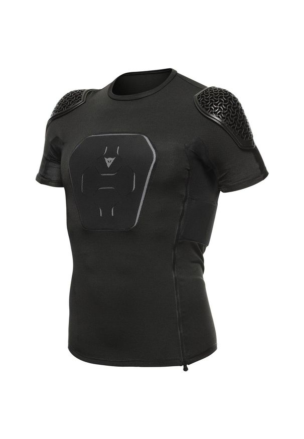 DAINESE - Rowerowe koszulka z ochraniaczami Dainese Rival Pro Tee. Kolor: czarny. Sport: kolarstwo