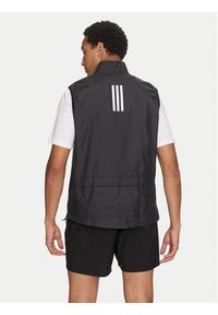 Adidas - adidas Kamizelka Own the Run IN1493 Czarny Slim Fit. Kolor: czarny. Materiał: syntetyk. Sport: bieganie #5