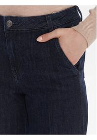 United Colors of Benetton - United Colors Of Benetton Jeansy 4TUT574X5 Granatowy Wide Leg. Kolor: niebieski #4