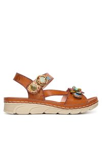 Laura Vita Sandały Dorry 21 Brązowy. Kolor: brązowy. Materiał: skóra #1