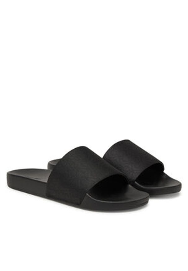 Calvin Klein Klapki Pool Slide Jaq Mono HM0HM01762 Czarny. Kolor: czarny. Materiał: materiał