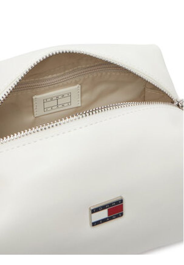 Tommy Jeans Torebka Tjw City Charm Camera Bag AW0AW18456 Biały. Kolor: biały. Materiał: skórzane