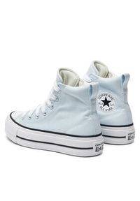 Converse Trampki Chuck Taylor All Star Padded Lift Platform A10452C Szary. Kolor: szary. Materiał: materiał. Obcas: na platformie #4