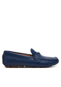 Pollini Mokasyny SA10151G1MTD0751 Granatowy. Kolor: niebieski. Materiał: skóra