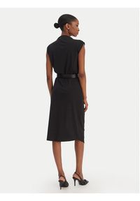 DKNY Sukienka codzienna DD5J2P42 Czarny Regular Fit. Okazja: na co dzień. Kolor: czarny. Materiał: syntetyk. Typ sukienki: proste. Styl: casual #5