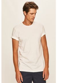 Levi's® - Levi's - T-shirt (2-pack). Okazja: na spotkanie biznesowe, na co dzień. Kolor: biały. Materiał: dzianina. Wzór: gładki. Styl: biznesowy, casual #1