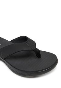 skechers - Skechers Japonki On-The-Go 600-Vacay 140702/BBK Czarny. Kolor: czarny. Materiał: materiał #5