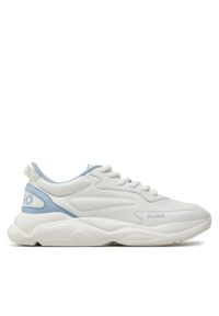 Hugo Sneakersy Leon Runn Cvpuw 50512717 Biały. Kolor: biały. Materiał: skóra