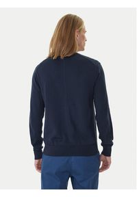 Calvin Klein Sweter LV040BM343 Granatowy Regular Fit. Kolor: niebieski. Materiał: bawełna #4