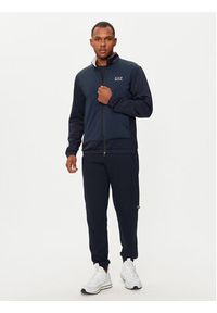 EA7 Emporio Armani Kurtka przejściowa 6DPM85 PJUFZ Granatowy Regular Fit. Kolor: niebieski. Materiał: syntetyk