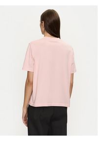 TOMMY HILFIGER - Tommy Hilfiger T-Shirt Modern Flag WW0WW43597 Różowy Relaxed Fit. Kolor: różowy. Materiał: bawełna #5