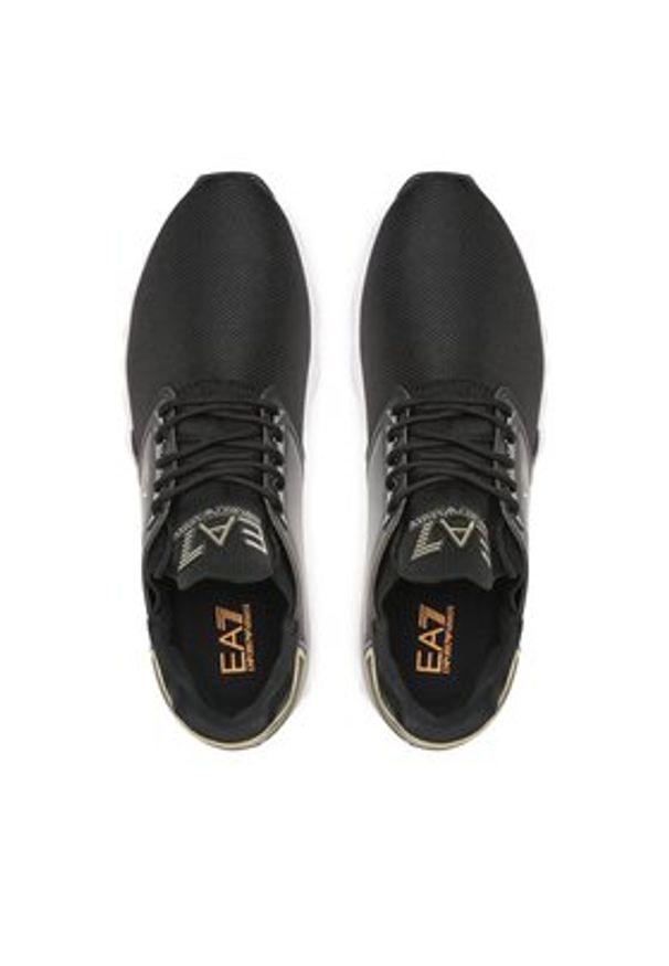 EA7 Emporio Armani Sneakersy X8X123 XK300 R347 Czarny. Kolor: czarny. Materiał: materiał