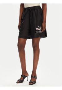 Pinko - PINKO Szorty materiałowe Lewis 105243 A2M7 Czarny Regular Fit. Kolor: czarny. Materiał: bawełna