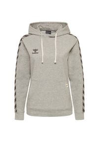 Bluza damska z kapturem Hummel Lmove Classic. Typ kołnierza: kaptur. Kolor: szary