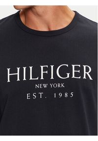 TOMMY HILFIGER - Tommy Hilfiger Longsleeve MW0MW36502 Granatowy Regular Fit. Kolor: niebieski. Materiał: bawełna. Długość rękawa: długi rękaw #5