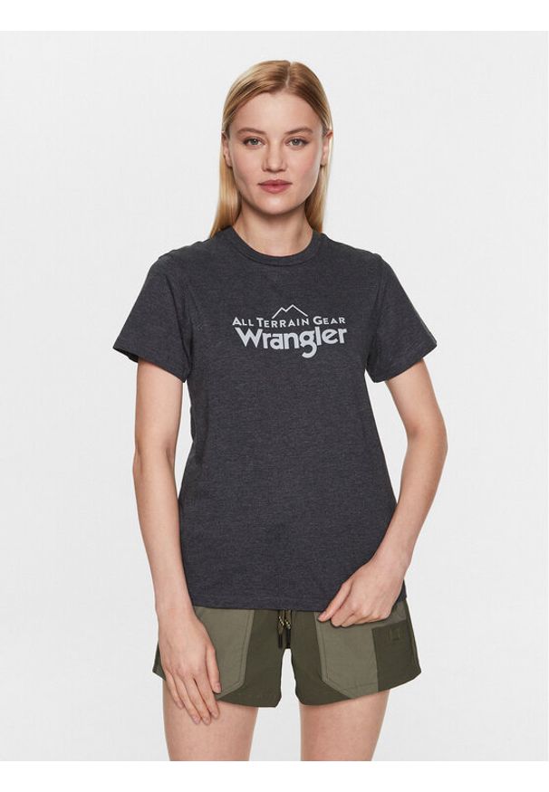 T-Shirt Wrangler. Kolor: czarny, szary