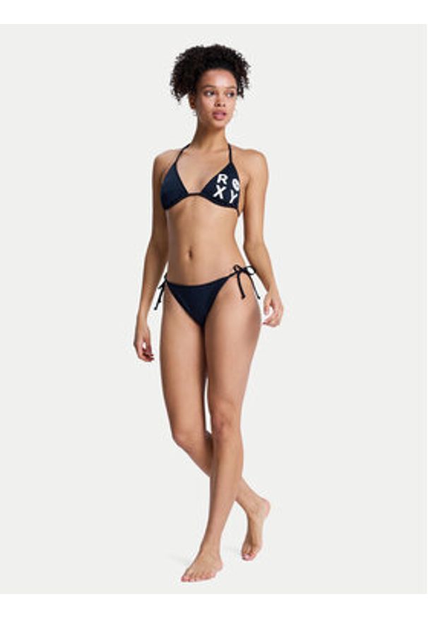 Roxy Bikini Solid Essentials ERJX203595 Czarny. Kolor: czarny. Materiał: syntetyk