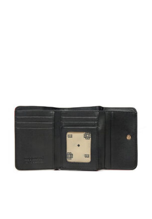 Monnari Mały Portfel Damski PURIMP0-24Z-PUR0190-K005D000-R00 Czerwony. Kolor: czerwony. Materiał: lakier, skóra