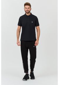 Emporio Armani - EMPORIO ARMANI Czarne męskie polo, Rozmiar XXL. Typ kołnierza: polo. Kolor: czarny #2