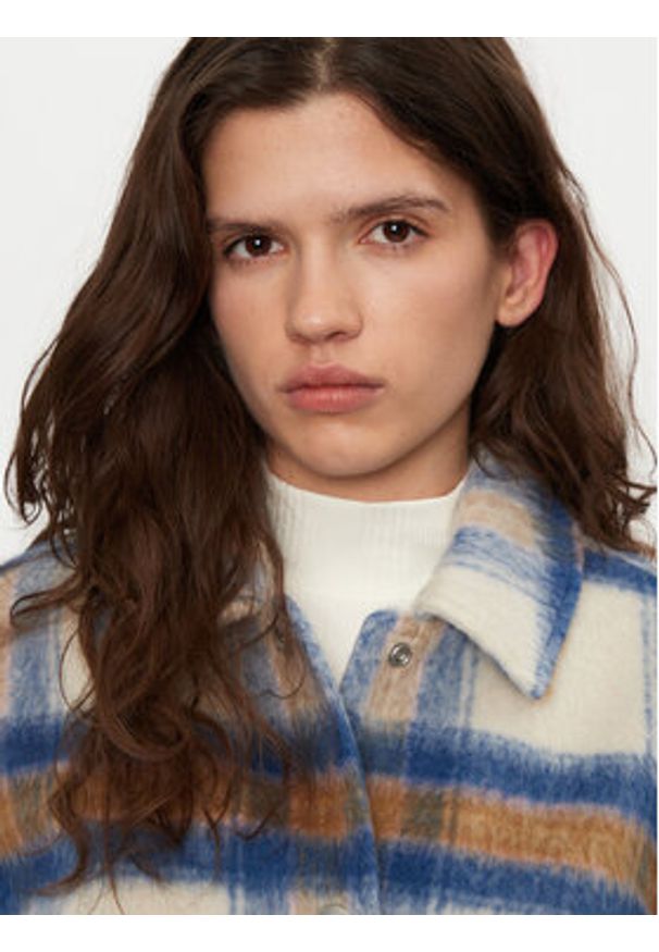 Lee Kurtka przejściowa 112355153 Beżowy Relaxed Fit. Kolor: beżowy. Materiał: wełna, syntetyk