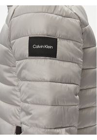 Calvin Klein Kurtka puchowa Recycled Side Logo K10K108291 Szary Regular Fit. Kolor: szary. Materiał: syntetyk #4
