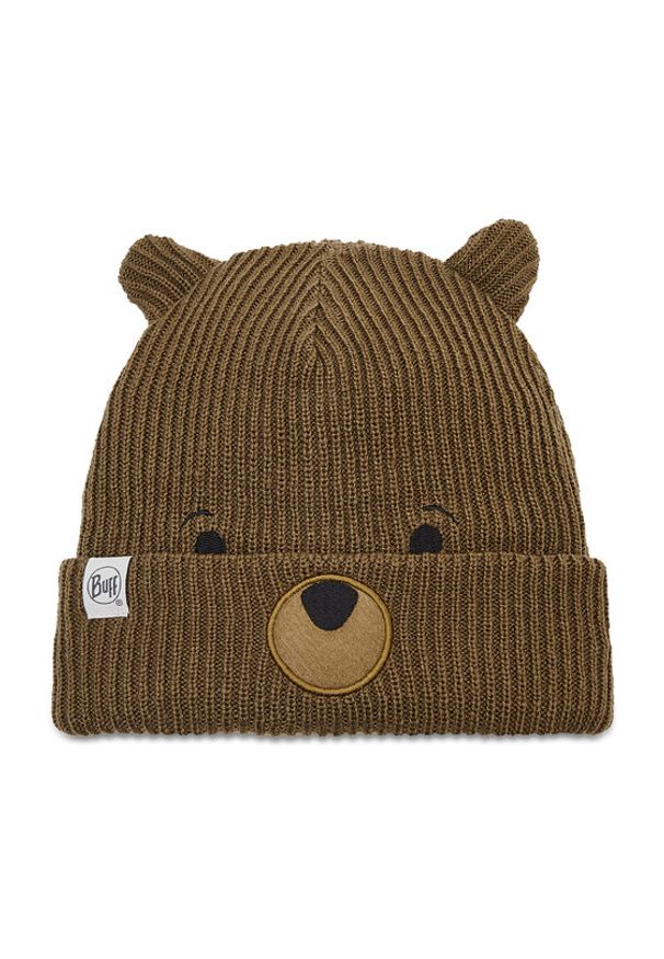 Buff Czapka Knitted Hat Funn Bear 120867.311.10.00 Brązowy. Kolor: brązowy. Materiał: materiał