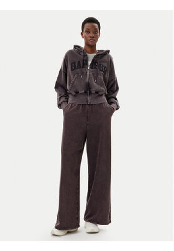 GAP - Gap Bluza 714577-02 Brązowy Oversize. Kolor: brązowy. Materiał: bawełna