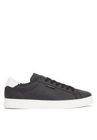 Tommy Jeans Sneakersy Tjm Leather Low Cupsole EM0EM01374 Czarny. Kolor: czarny. Materiał: skóra #1