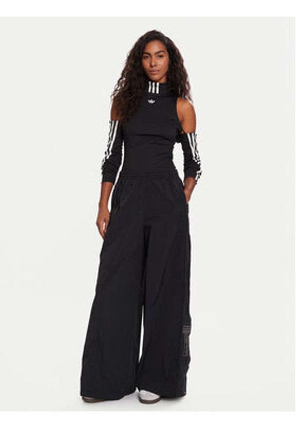 Adidas - adidas Spodnie dresowe Adibreak adicolor Adilenium JV7486 Czarny Oversize. Kolor: czarny. Materiał: syntetyk