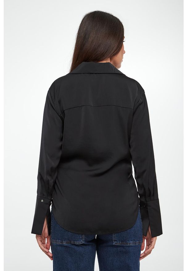 Koszula damska satynowa DKNY. Materiał: satyna