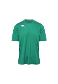 Jersey Kappa Dovo. Kolor: zielony. Materiał: jersey. Sport: fitness