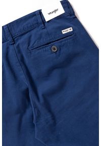 Wrangler - WRANGLER SPODNIE MĘSKIE CHINO BLUE DEPTHS W16LHB13Y. Materiał: materiał #3