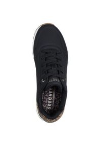 skechers - Adidasy Skechers Uno-jungle Nite, Kobiety. Kolor: czarny. Materiał: skóra ekologiczna, materiał. Sport: fitness