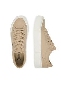 Juicy Couture Tenisówki VSJU001 Beżowy. Kolor: beżowy. Materiał: materiał