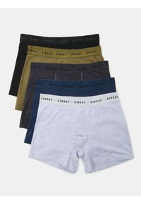 Sinsay - Bawełniane bokserki long 5pack - wielobarwny. Materiał: bawełna