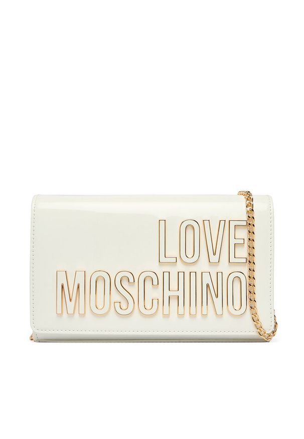 Love Moschino - Torebka LOVE MOSCHINO. Kolor: biały