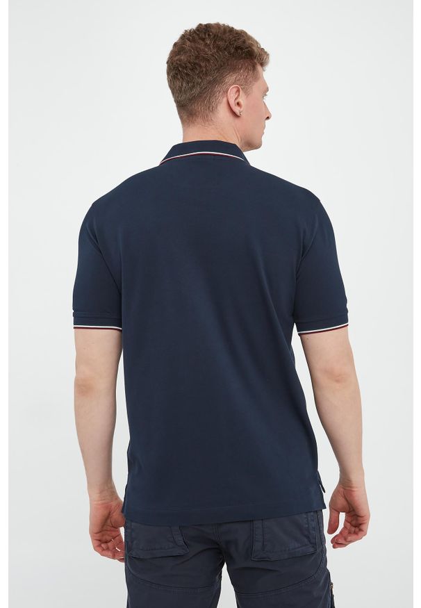 Aeronautica Militare - Polo męskie z haftem AERONAUTICA MILITARE. Typ kołnierza: polo. Wzór: haft