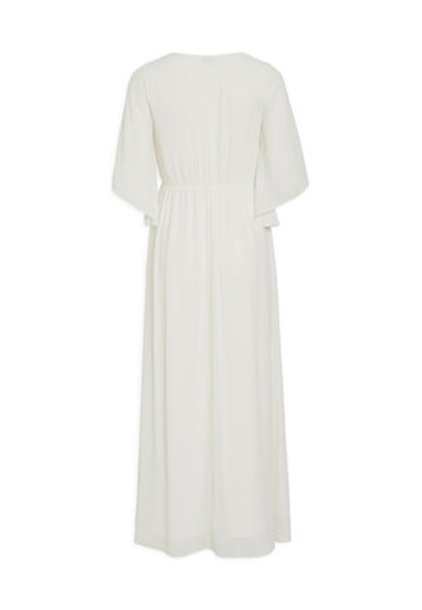 Vila Sukienka letnia Nanna 14109343 Biały Regular Fit. Kolor: biały. Materiał: syntetyk. Sezon: lato