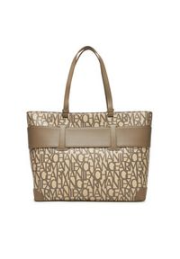 Armani Exchange Torebka 949127 3F742 M1014 Beżowy. Kolor: beżowy. Materiał: skórzane #5