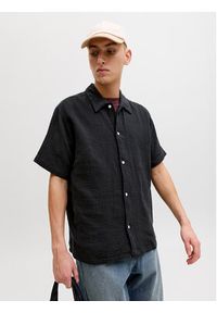 Jack & Jones Koszula Nantucket Double 12291812 Czarny Regular Fit. Kolor: czarny. Materiał: bawełna #3